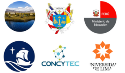 Logos de instituciones de Jorge Paredes