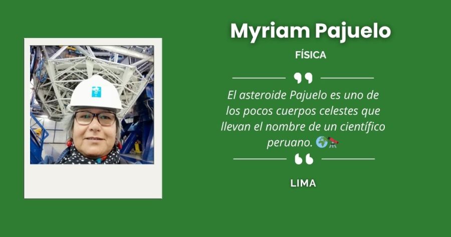 Myriam Pajuelo, física peruana destacada