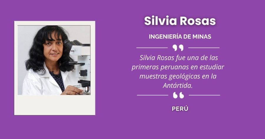 Silvia Rosas, destacada ingeniera de minas peruana
