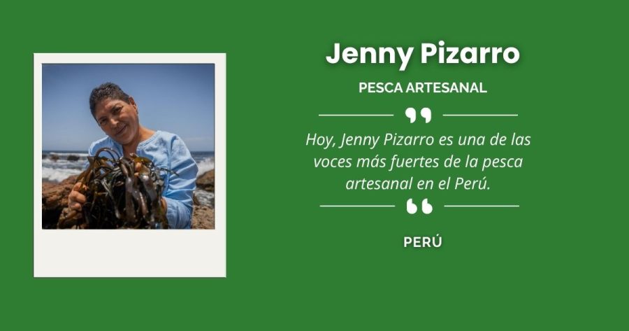 Jenny Pizarro, referente de la pesca artesanal en Perú