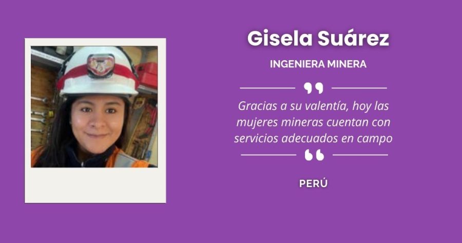 Gisela Suárez, destacada en la ingeniería minera