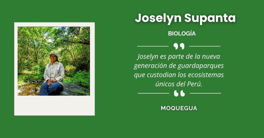 Joselyn Supanta Figueroa, destacada bióloga de Ilo, Moquegua
