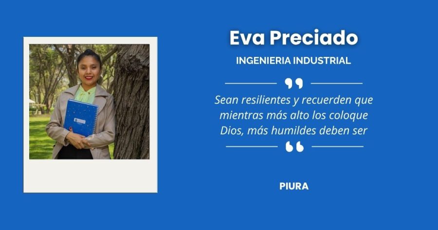 Eva Preciado, orgullo sullanero en la ingeniería industrial