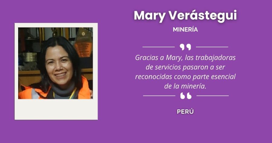 Mary Verástegui, referente de la minería en Perú