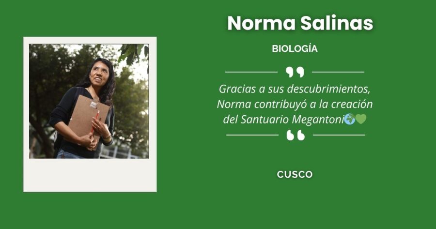 Norma Salinas, destacada bióloga cusqueña