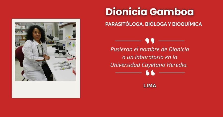 Dionicia Gamboa, destacada científica peruana