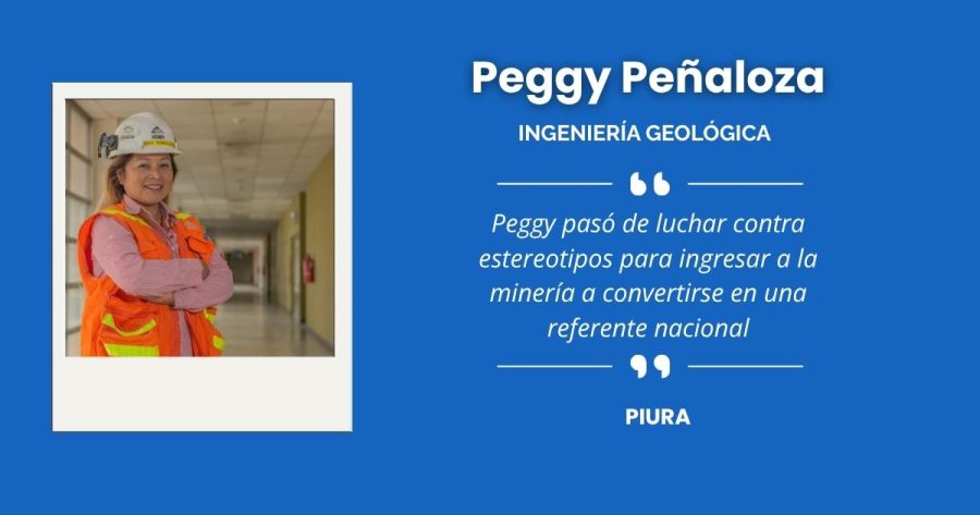 Peggy Peñaloza, orgullo piurano en la geología