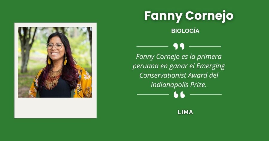 Fanny Cornejo, bióloga peruana (Lima)