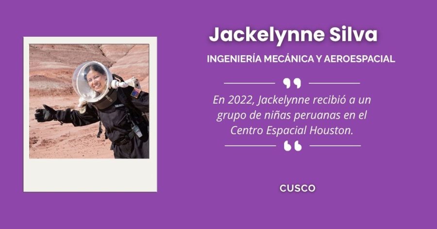 Jackelynne Silva-Martinez, referente cusqueña en ingeniería aeroespacial