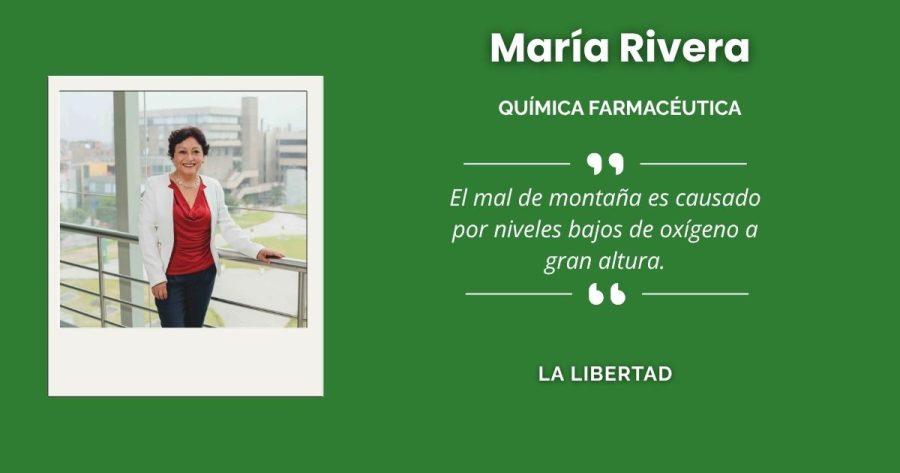 María Rivera, destacada química farmacéutica trujillana