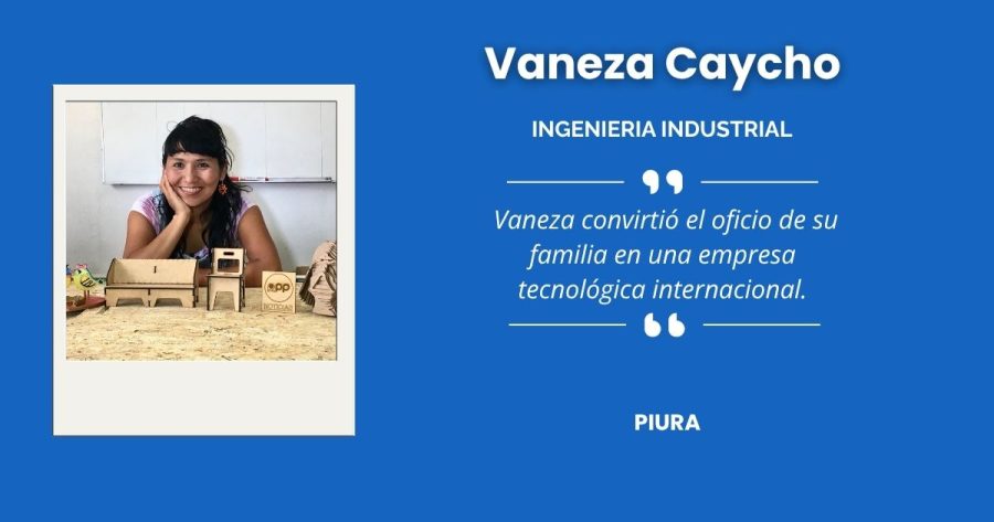 Vaneza Caycho, referente chorrillana en la ingeniería industrial
