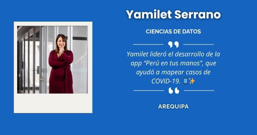 Yamilet Serrano, referente arequipeña en Ciencia de Datos