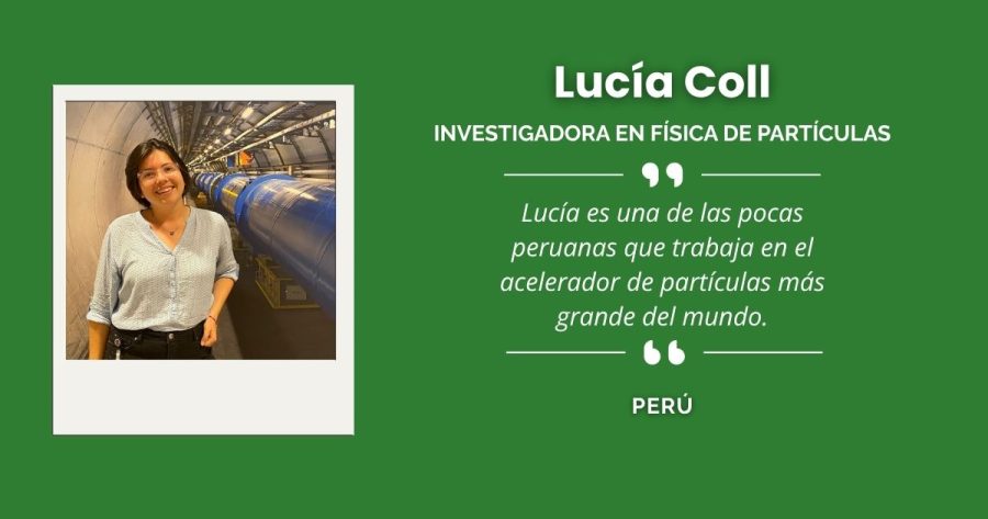 Lucía Coll Saravia, investigadora peruana en física de partículas