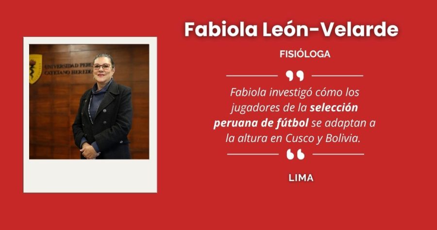 Fabiola León-Velarde, referente de la fisiología en Lima