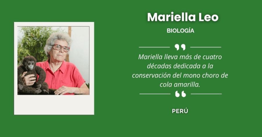 Mariella Leo, referente peruana en biología